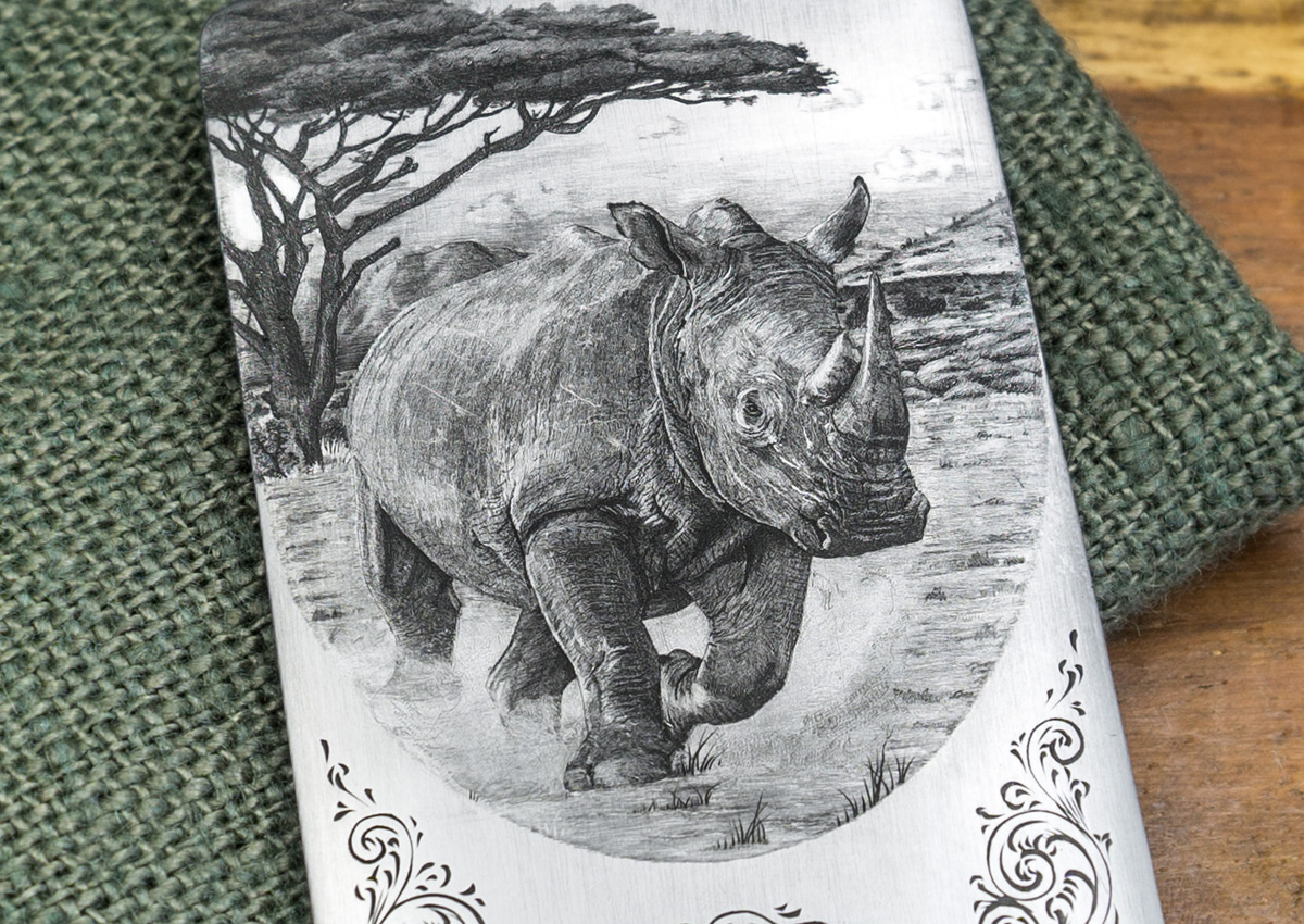 gravure-plaque-rhinoceros-louis-leforestier-1